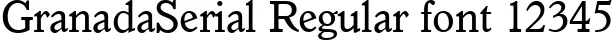 Dynamic GranadaSerial Regular Font Preview https://safirsoft.com