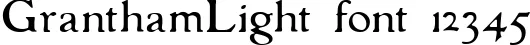 Dynamic GranthamLight Font Preview https://safirsoft.com