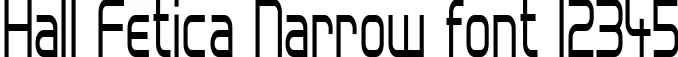 Dynamic Hall Fetica Narrow Font Preview https://safirsoft.com