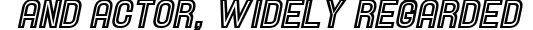 Dynamic Hallandale Inline Italic JL Font Preview https://safirsoft.com