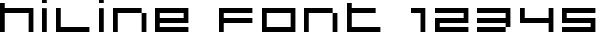 Dynamic Hiline Font Preview https://safirsoft.com