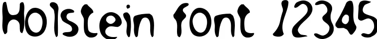 Dynamic Holstein Font Preview https://safirsoft.com