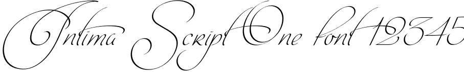 Dynamic Intima Script One Font Preview https://safirsoft.com