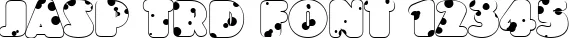 Dynamic JASP TRD Font Preview https://safirsoft.com