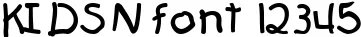 Dynamic KIDSN Font Preview https://safirsoft.com