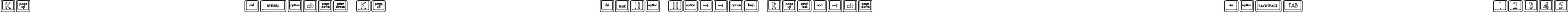 Dynamic Keyboard KeysHo Hollow Regular Font Preview https://safirsoft.com