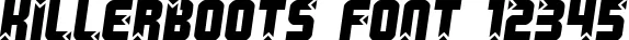 Dynamic Killerboots Font Preview https://safirsoft.com