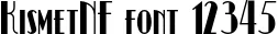 Dynamic KismetNF Font Preview https://safirsoft.com