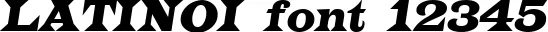 Dynamic LATINOI Font Preview https://safirsoft.com