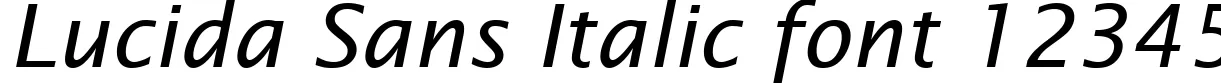 Dynamic Lucida Sans Italic Font Preview https://safirsoft.com