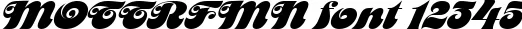 Dynamic MOTTRFMN Font Preview https://safirsoft.com