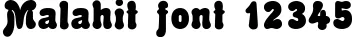 Dynamic Malahit Font Preview https://safirsoft.com