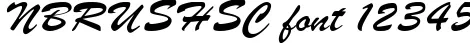 Dynamic NBRUSHSC Font Preview https://safirsoft.com