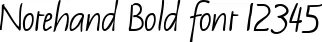 Dynamic Notehand Bold Font Preview https://safirsoft.com