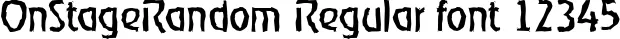Dynamic OnStageRandom Regular Font Preview https://safirsoft.com