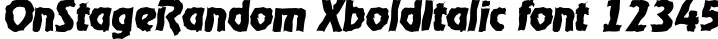 Dynamic OnStageRandom XboldItalic Font Preview https://safirsoft.com