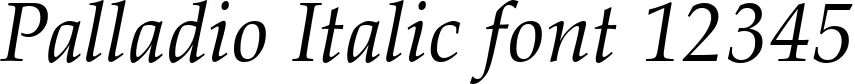 Dynamic Palladio Italic Font Preview https://safirsoft.com