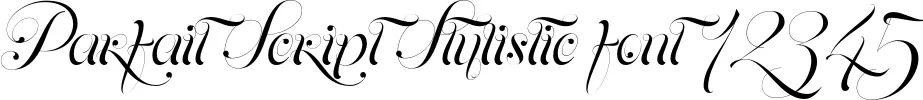 Dynamic Parfait Script Stylistic Font Preview https://safirsoft.com