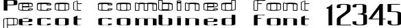 Dynamic Pecot combined Font Preview https://safirsoft.com