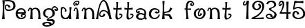 Dynamic PenguinAttack Font Preview https://safirsoft.com