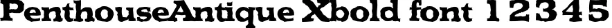 Dynamic PenthouseAntique Xbold Font Preview https://safirsoft.com