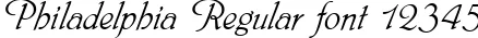 Dynamic Philadelphia Regular Font Preview https://safirsoft.com