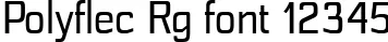 Dynamic Polyflec Rg Font Preview https://safirsoft.com