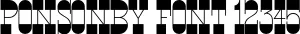 Dynamic Ponsonby Font Preview https://safirsoft.com