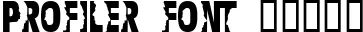 Dynamic Profiler Font Preview https://safirsoft.com