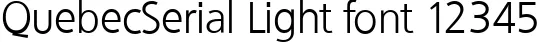 Dynamic QuebecSerial Light Font Preview https://safirsoft.com