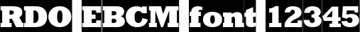Dynamic RDO EBCM Font Preview https://safirsoft.com