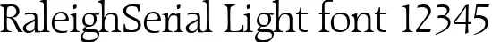 Dynamic RaleighSerial Light Font Preview https://safirsoft.com