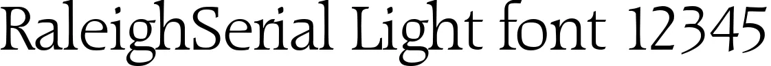 Dynamic RaleighSerial Light Font Preview https://safirsoft.com