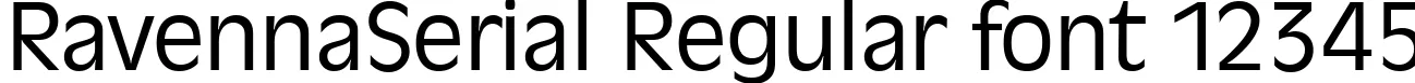 Dynamic RavennaSerial Regular Font Preview https://safirsoft.com