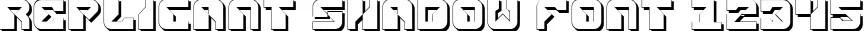 Dynamic Replicant Shadow Font Preview https://safirsoft.com