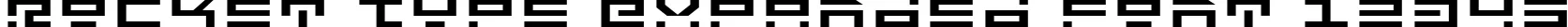 Dynamic Rocket Type Expanded Font Preview https://safirsoft.com