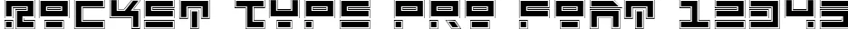Dynamic Rocket Type Pro Font Preview https://safirsoft.com