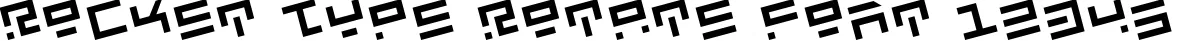 Dynamic Rocket Type Rotate Font Preview https://safirsoft.com