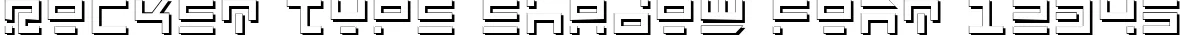 Dynamic Rocket Type Shadow Font Preview https://safirsoft.com