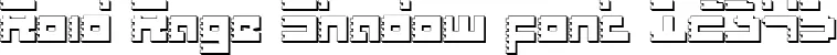 Dynamic Roid Rage Shadow Font Preview https://safirsoft.com