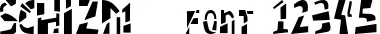 Dynamic SCHIZM   Font Preview https://safirsoft.com