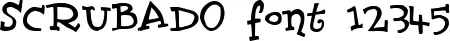 Dynamic SCRUBADO Font Preview https://safirsoft.com