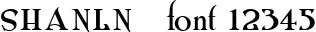 Dynamic SHANLN   Font Preview https://safirsoft.com