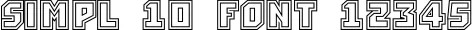 Dynamic SIMPL 10 Font Preview https://safirsoft.com