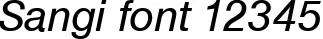 Dynamic Sangi Font Preview https://safirsoft.com