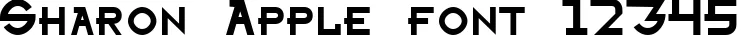 Dynamic Sharon Apple Font Preview https://safirsoft.com
