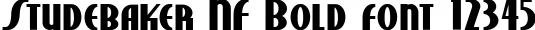 Dynamic Studebaker NF Bold Font Preview https://safirsoft.com