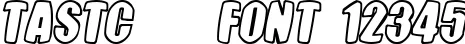 Dynamic TASTC    Font Preview https://safirsoft.com