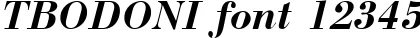 Dynamic TBODONI Font Preview https://safirsoft.com
