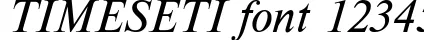 Dynamic TIMESETI Font Preview https://safirsoft.com